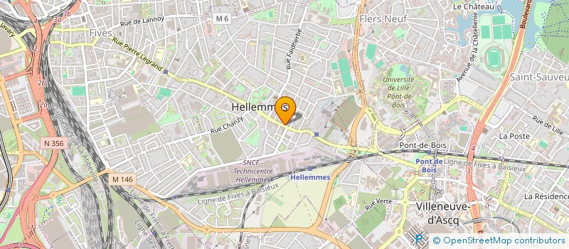 localisation de l'entreprise SPARAVILLA à LILLE