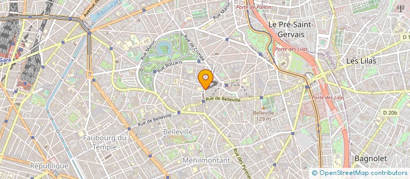 localisation de l'entreprise SPARCAS  PARIS