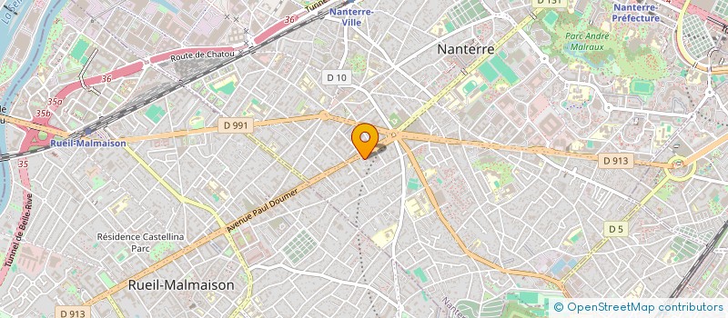 localisation de l'entreprise SPARE DISTRIB à NANTERRE