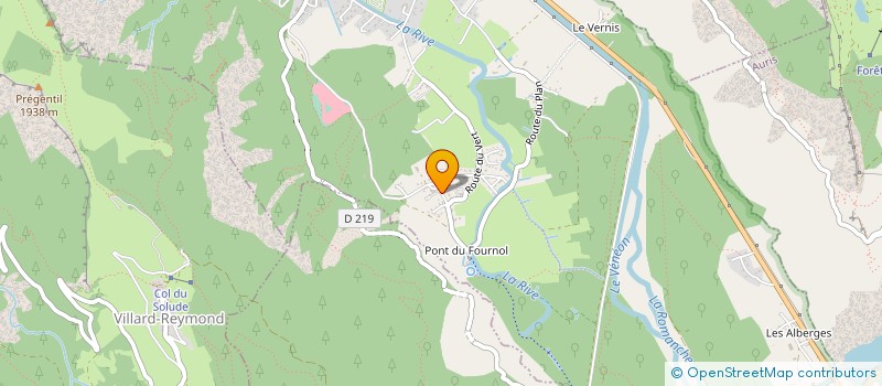 localisation de l'entreprise SPARECRIN à LE BOURG-D'OISANS