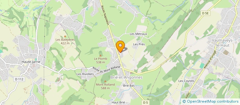 localisation de l'entreprise SPARGO  BRIE-ET-ANGONNES