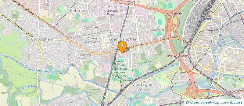 localisation de l'entreprise SPARK à STRASBOURG