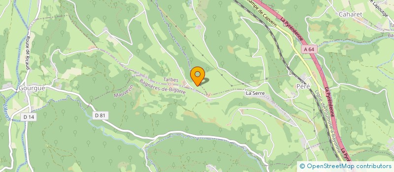 localisation de l'entreprise SPARK  BOURG-DE-BIGORRE