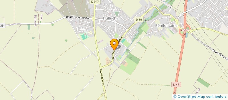 localisation de l'entreprise SPARK ADVENTURE  HULLUCH