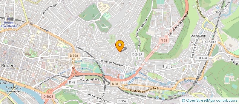 localisation de l'entreprise SPARK COMPAGNIE à ROUEN