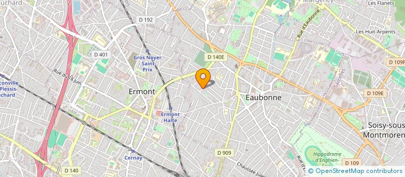 localisation de l'entreprise SPARK IMMOBILIER à EAUBONNE