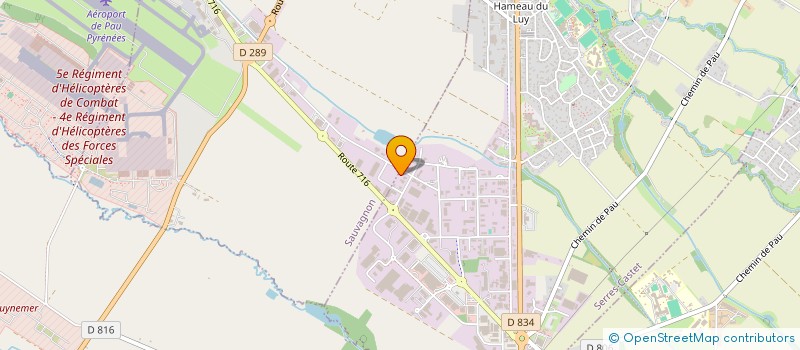 localisation de l'entreprise SPARK USINAGE à SERRES-CASTET