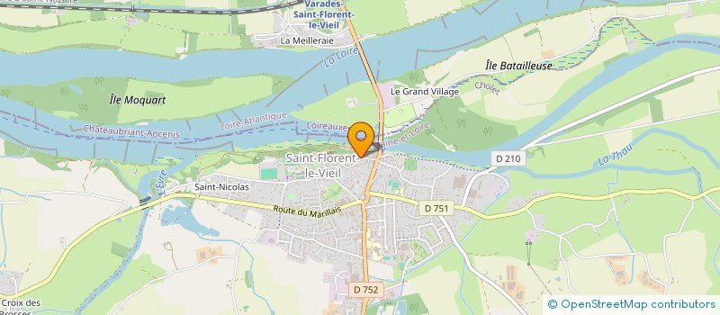 localisation de l'entreprise SPARKING PRODUCTIONS  MAUGES-SUR-LOIRE