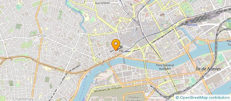 localisation de l'entreprise SPARKK à NANTES