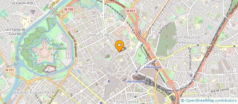 localisation de l'entreprise SPARKLING PARTNERS  LILLE