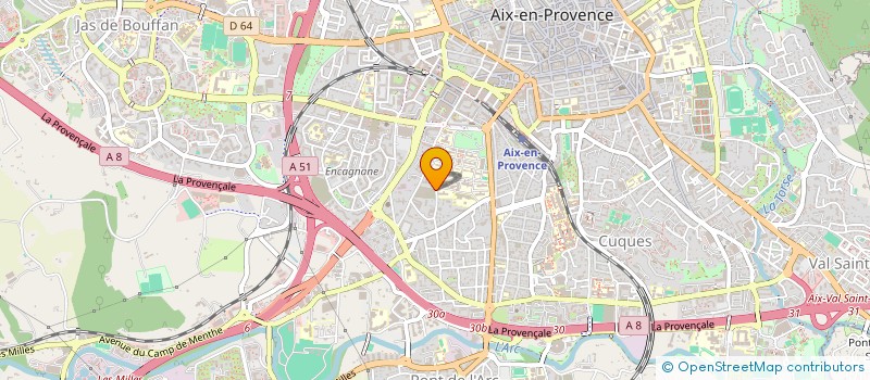 localisation de l'entreprise SPARKORIMMO à AIX-EN-PROVENCE