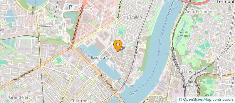 localisation de l'entreprise SPARKS FORGE  BORDEAUX