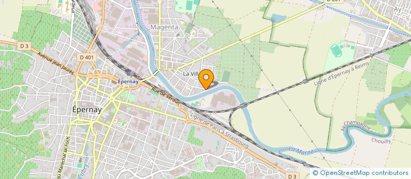 localisation de l'entreprise SPARNACUS DRONE à EPERNAY