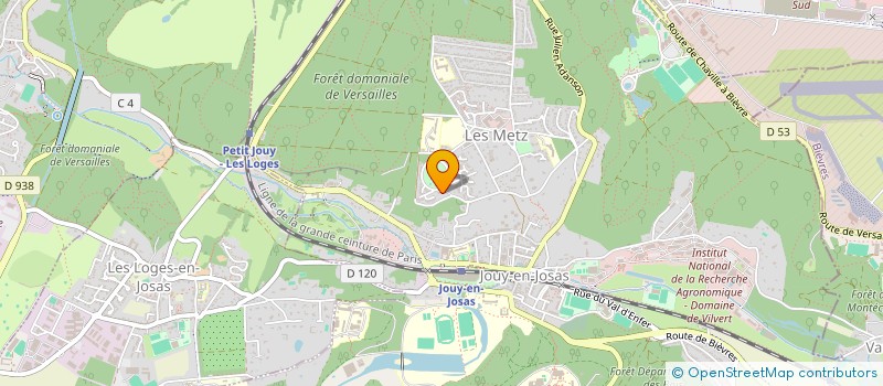 localisation de l'entreprise SPARO CONSEIL  JOUY-EN-JOSAS