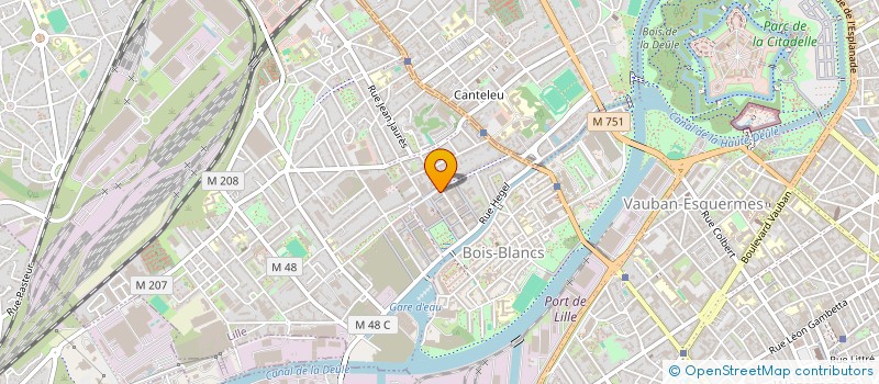 localisation de l'entreprise SPARO TECHNOLOGIES  LILLE