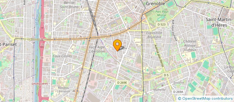 localisation de l'entreprise SPARRING PARTNERS CONSEIL à GRENOBLE