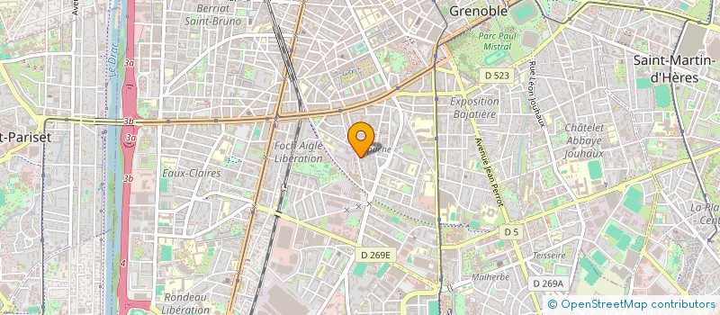 localisation de l'entreprise SPARRING PARTNERS GROUPE à GRENOBLE