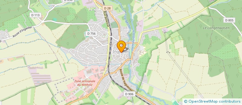 localisation de l'entreprise SPARSBACH ANIMATIONS à INGWILLER