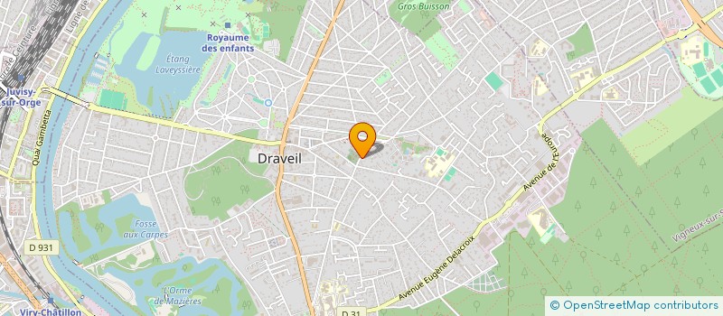 localisation de l'entreprise SPART à DRAVEIL