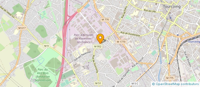 localisation de l'entreprise SPART à MOUVAUX