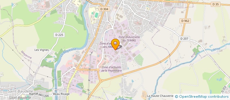 localisation de l'entreprise SPART'ACADEMY  MAYENNE