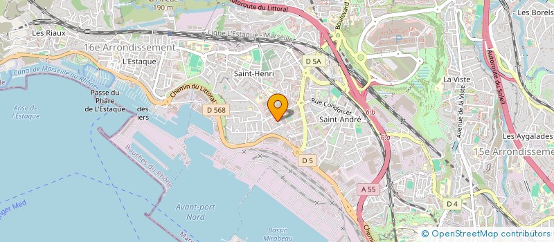 localisation de l'entreprise SPART EVENT'S à MARSEILLE 16