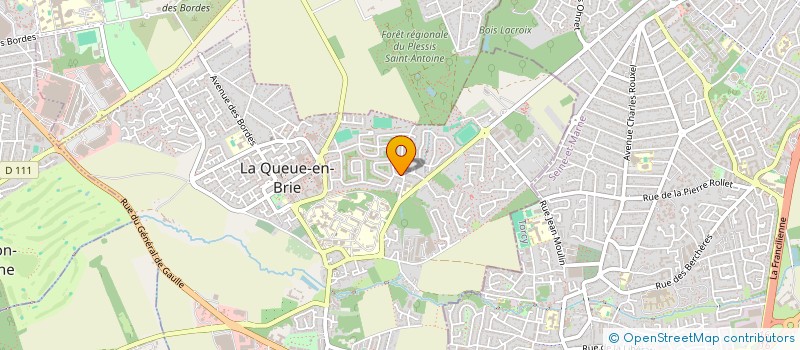 localisation de l'entreprise SPARTA AGENCY  LA QUEUE-EN-BRIE