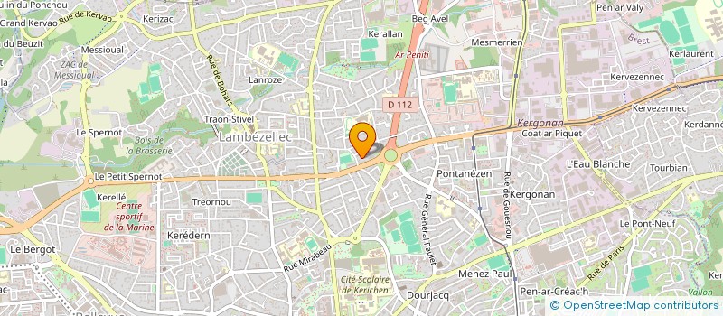 localisation de l'entreprise SPARTA FINANCES à BREST