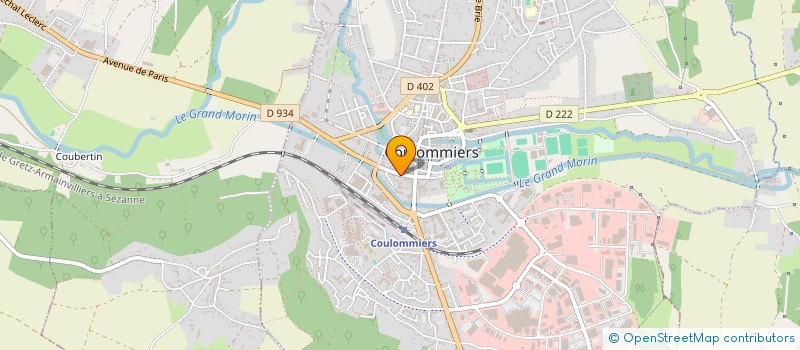 localisation de l'entreprise SPARTACOS à COULOMMIERS