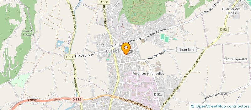 localisation de l'entreprise SPARTACUS EVENT  MOURS-SAINT-EUSEBE