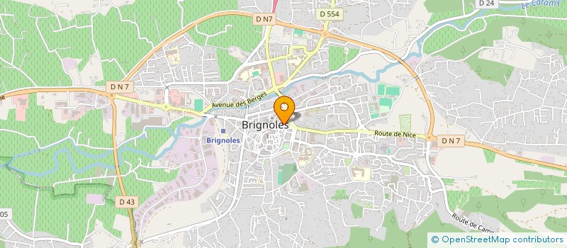 localisation de l'entreprise SPARTACUS INTERNATIONAL  BRIGNOLES