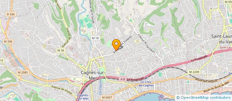 localisation de l'entreprise SPARTAK MARKET à CAGNES-SUR-MER