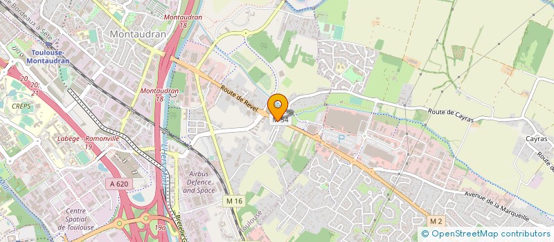 localisation de l'entreprise SPARTE à TOULOUSE