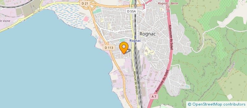 localisation de l'entreprise SPARTE EXPRESS DISTRIBUTION à MARIGNANE