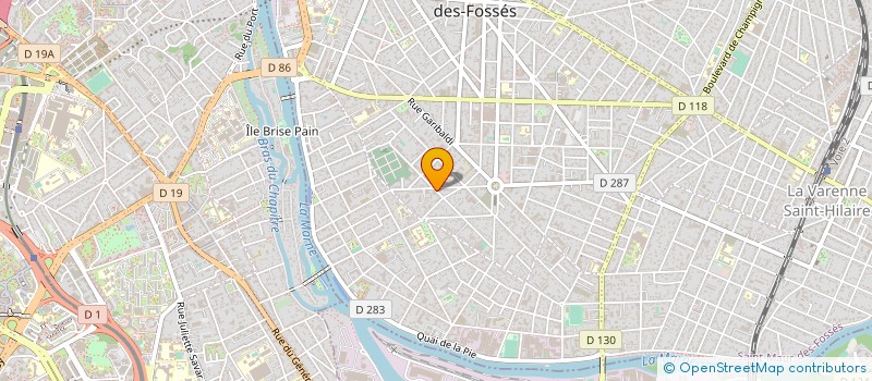 localisation de l'entreprise SPARTEL SERVICES à SAINT-MAUR-DES-FOSSES