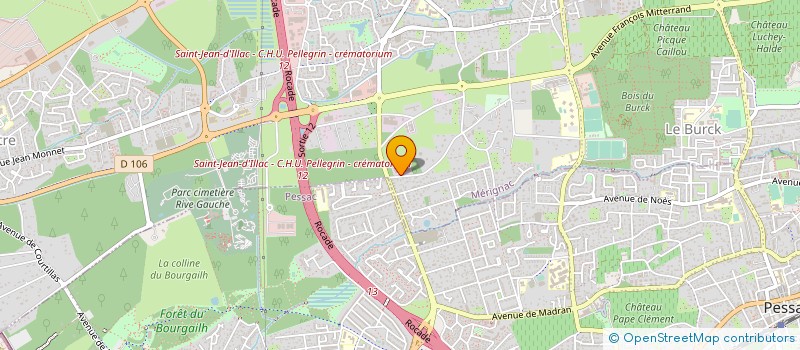 localisation de l'entreprise SPARTERIE DE LA GIRONDE à MERIGNAC