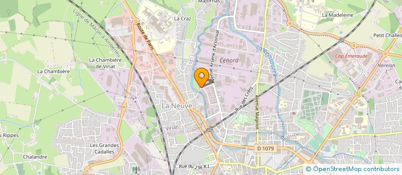 localisation de l'entreprise SPARTGROUP à BOURG-EN-BRESSE