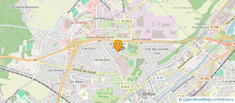 localisation de l'entreprise SPARTIAT ACADEMY à DREUX