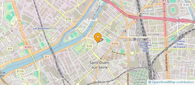 localisation de l'entreprise SPARTIATE SECURITE à SAINT-OUEN-SUR-SEINE