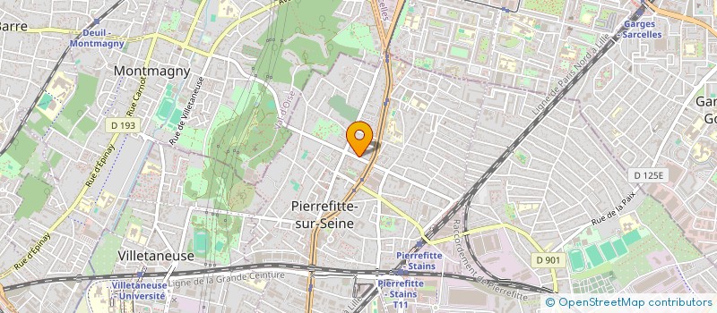 localisation de l'entreprise SPAS à PIERREFITTE-SUR-SEINE