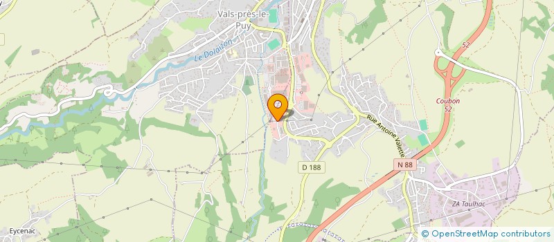 localisation de l'entreprise SPAS PISCINES LE PUY à LE PUY-EN-VELAY