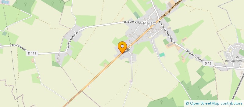 localisation de l'entreprise SPASS TRAVAUX ET BAT  MARETZ