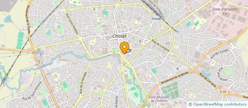 localisation de l'entreprise SPASSIMA à CHOLET
