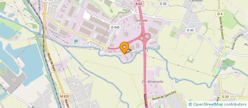 localisation de l'entreprise SPASSO  VILLENEUVE-LES-BOULOC