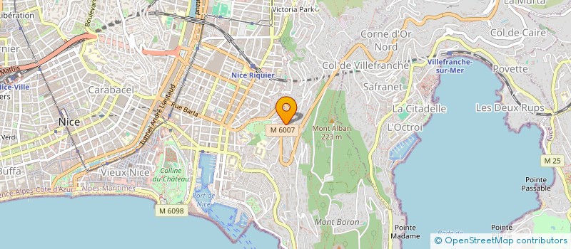 localisation de l'entreprise SPATEC à NICE