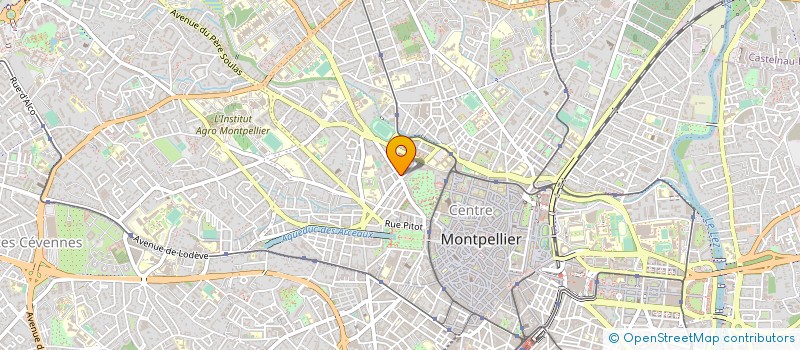 localisation de l'entreprise SPATEOF à MONTPELLIER