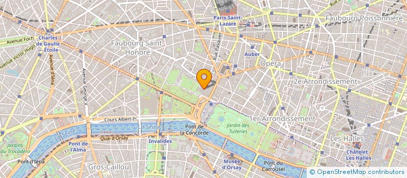 localisation de l'entreprise SPATIO  PARIS