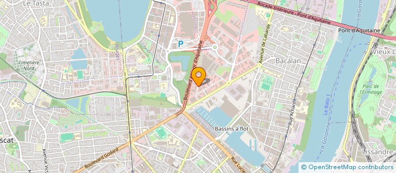 localisation de l'entreprise SPATIUM  BORDEAUX