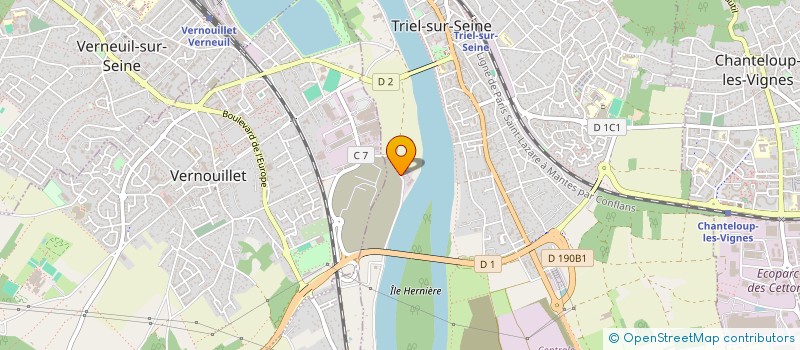 localisation de l'entreprise SPATIUM  TRIEL-SUR-SEINE