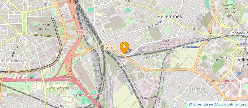 localisation de l'entreprise SPATOLA à LILLE